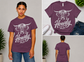Howdy Darlin' Highland Cow T-Shirt